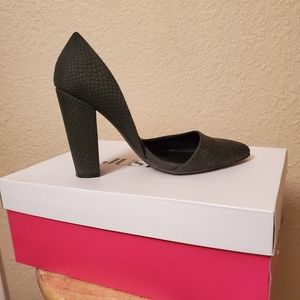 Black heels. Worn once.